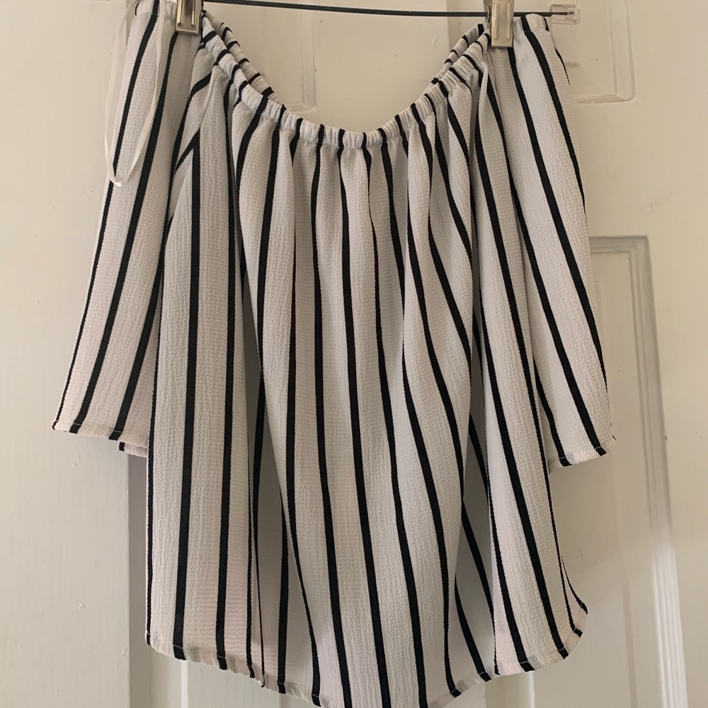 off the shoulder shirt